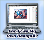 You supply the design