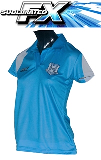 Centurion Blues FC Supporters Short Sleeve Golfer for Ladies