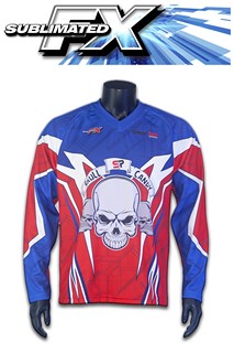 Ground Zero Social Paintball Skull Candy Sublimated team jersey